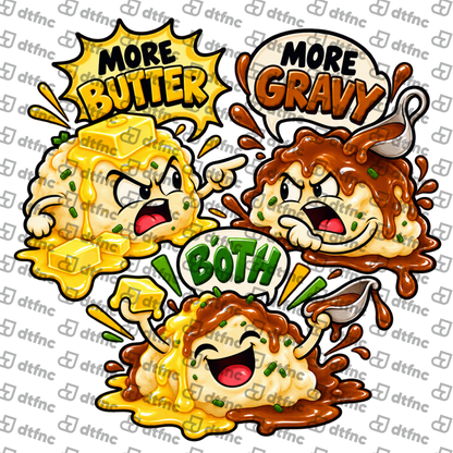 Thanksgiving - More Butter, More Gravy, Both!