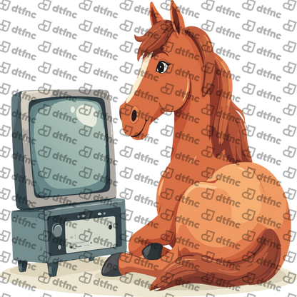 Animals - Retro TV Stallion