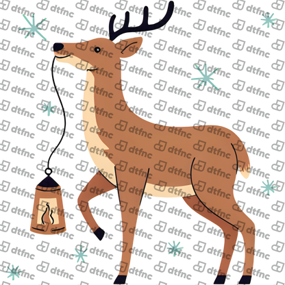 Christmas - Winter Lantern Reindeer