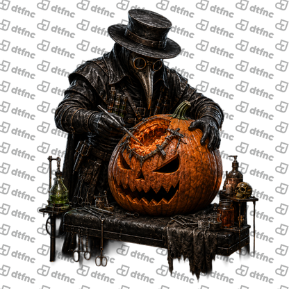 Halloween - Pumpkin Plague Doctor