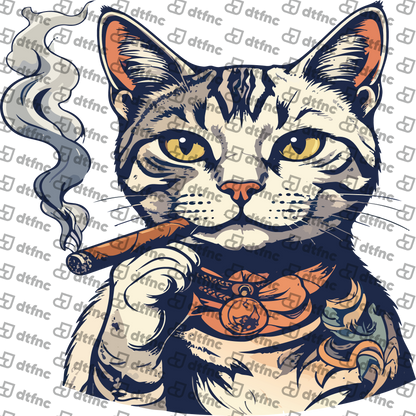 Animals - Rebel Tattoo Cat