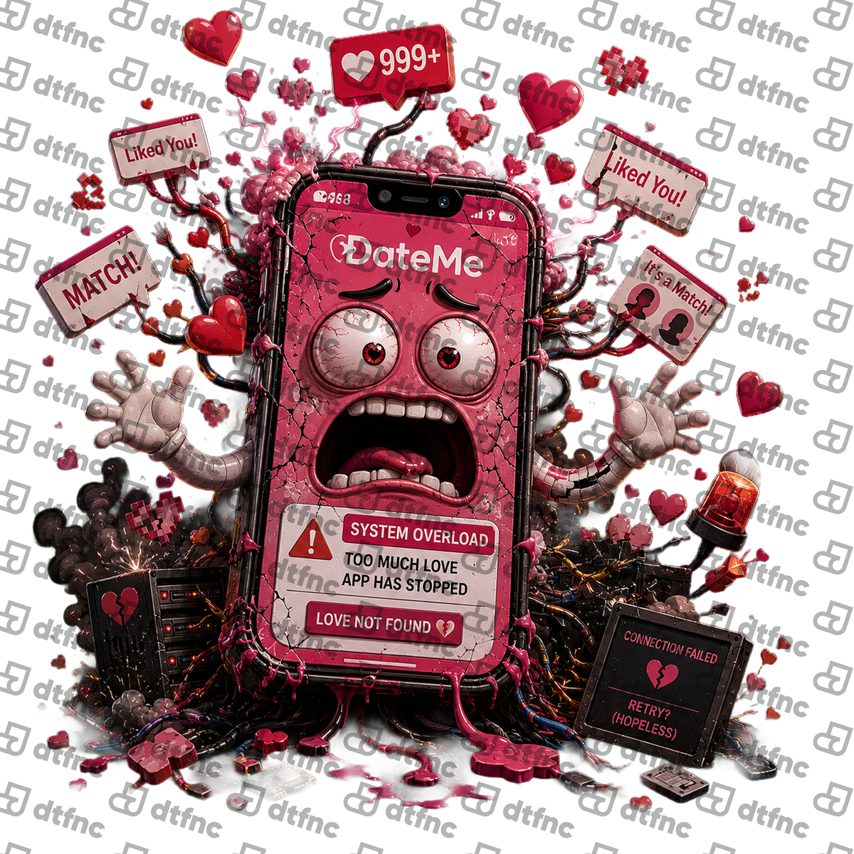 Valentine's Day - Love App System Overload