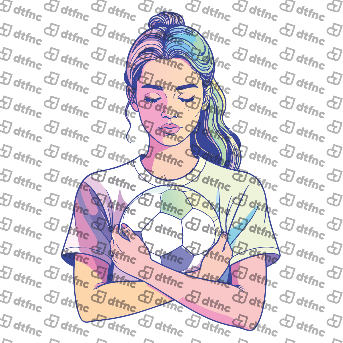 Soccer - Pastel Soccer Dreamer