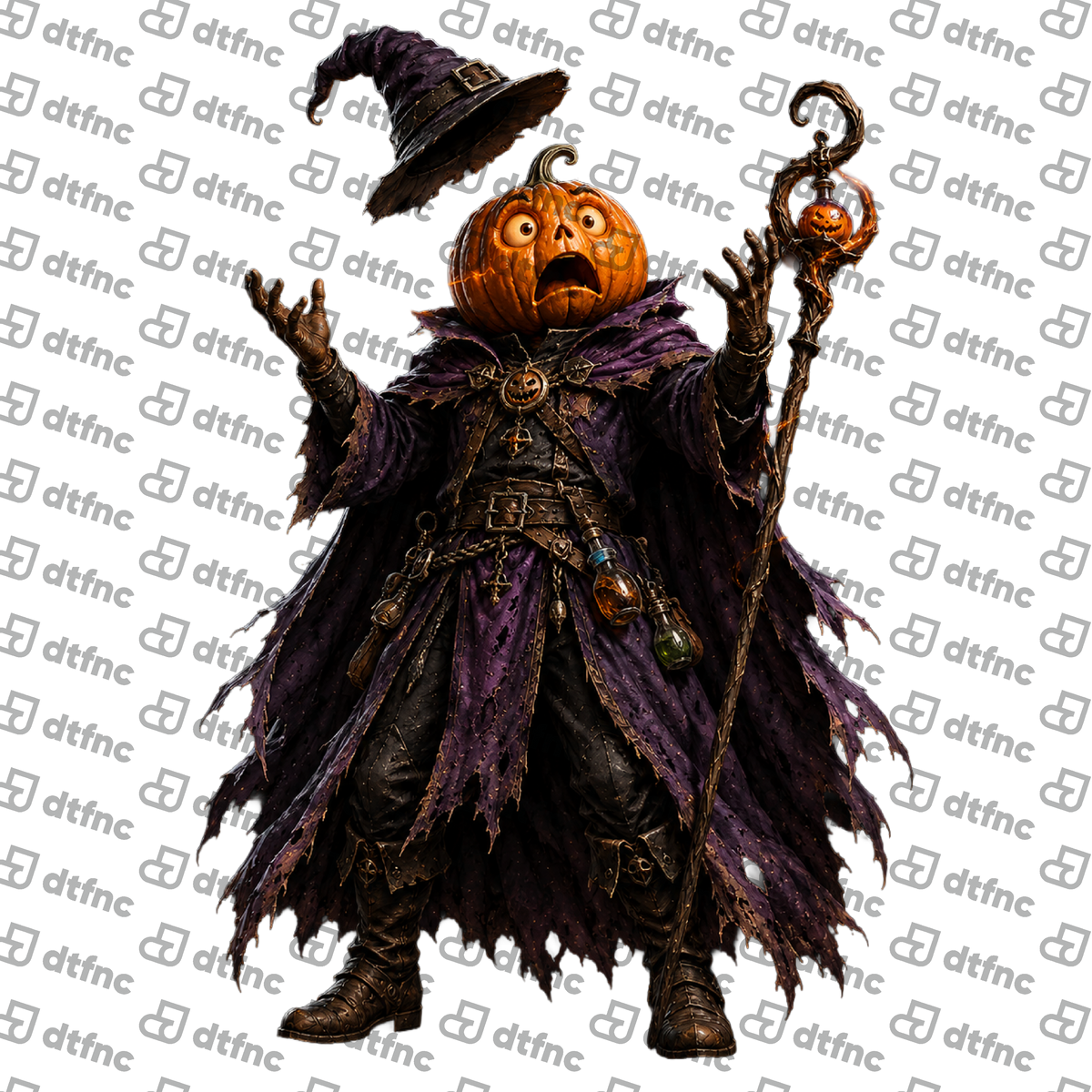 Halloween - Pumpkin Spellcaster