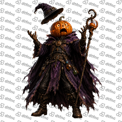 Halloween - Pumpkin Spellcaster