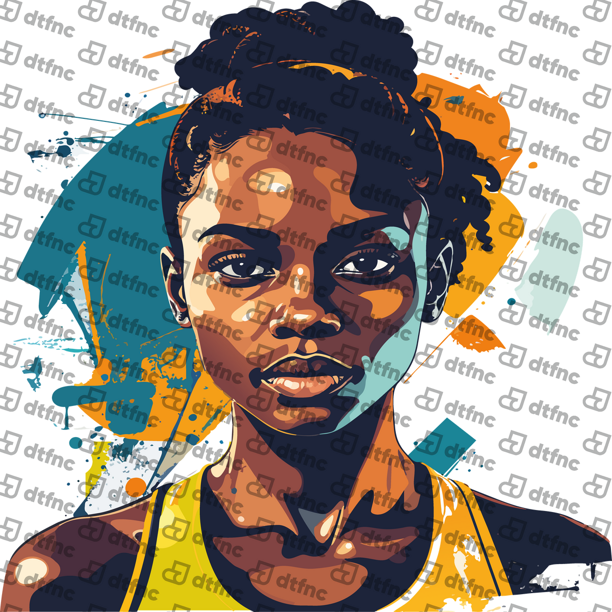 Winter Olympics - Fearless Champion Portrait