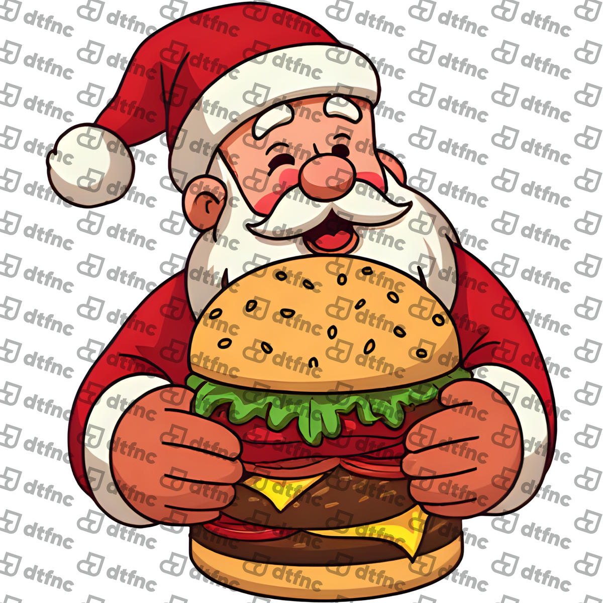 Christmas - Burger Santa