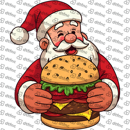 Christmas - Burger Santa