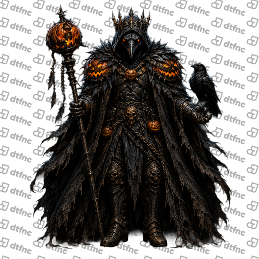 Halloween - Pumpkin Crow King