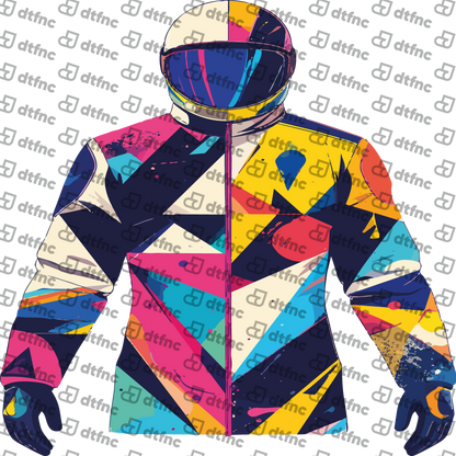 Winter Olympics - Geometric Retro Ski Suit