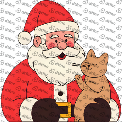 Christmas - Cute Santa Cat