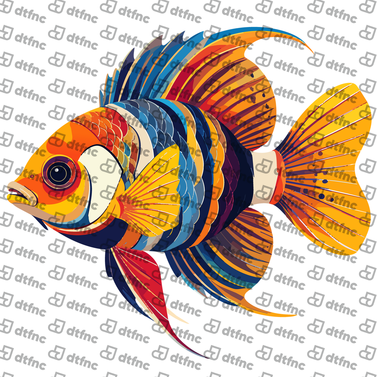 Animals - Vibrant Prism Fish