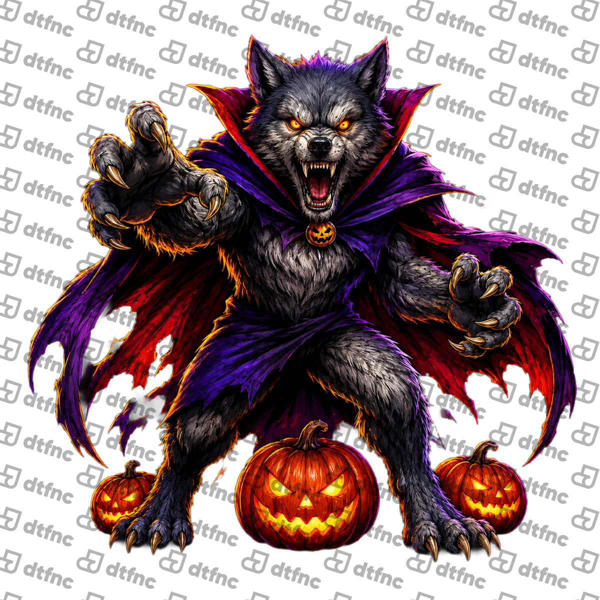Halloween - Vampire Werewolf