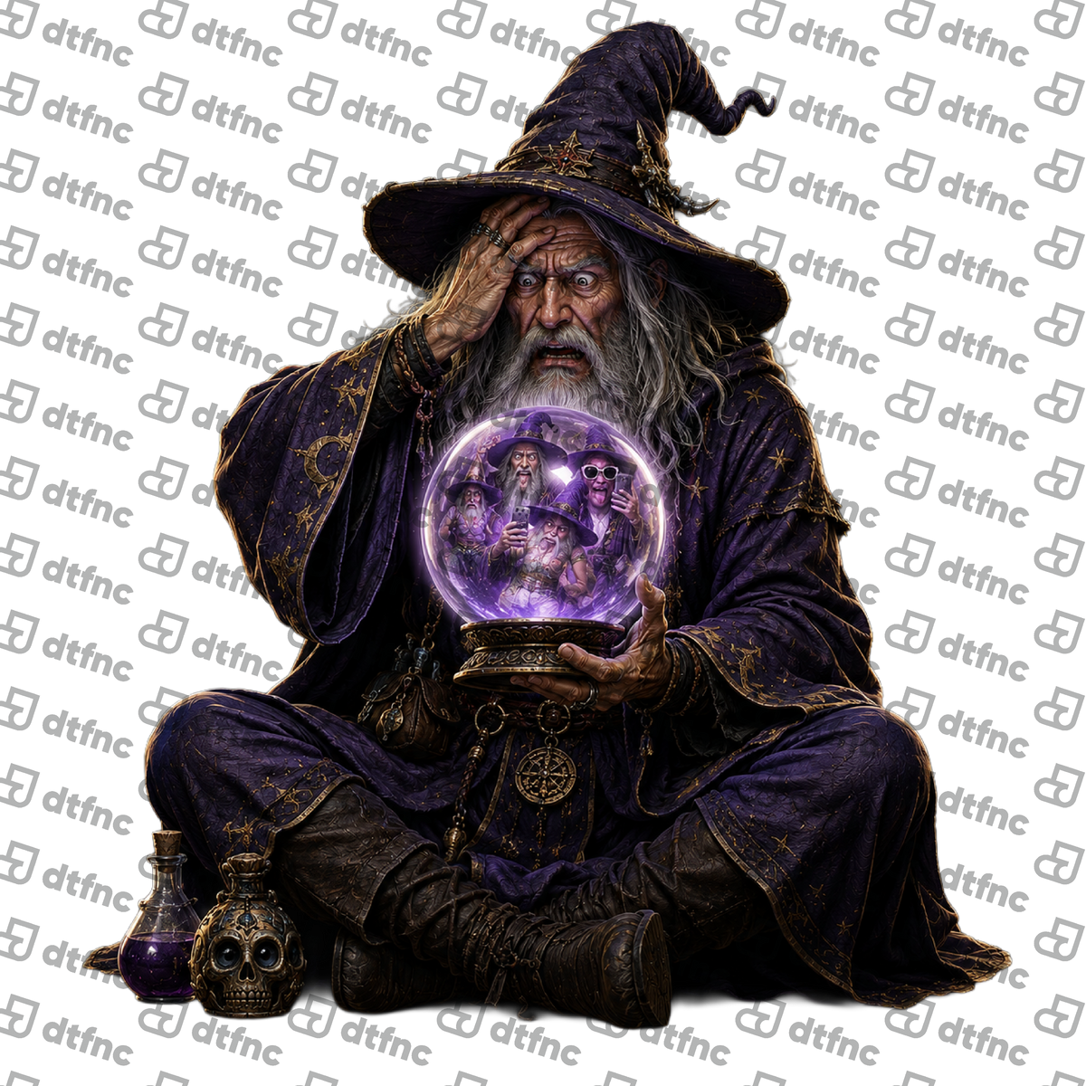 Warriors & Legends - The Wizard's Crystal Ball Selfie