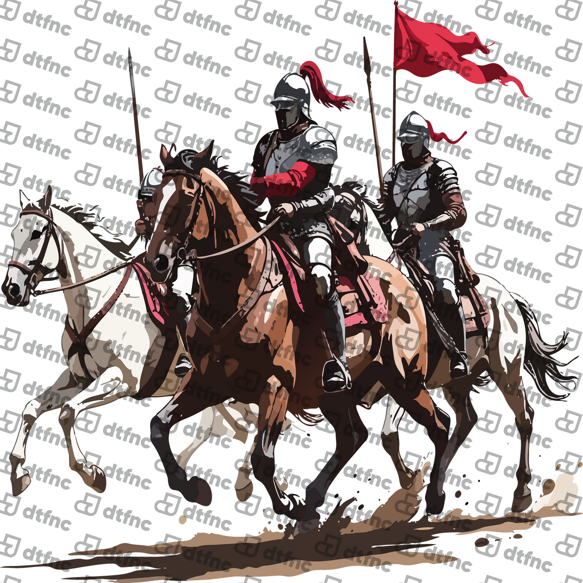 Animals - Medieval Cavalry Charge
