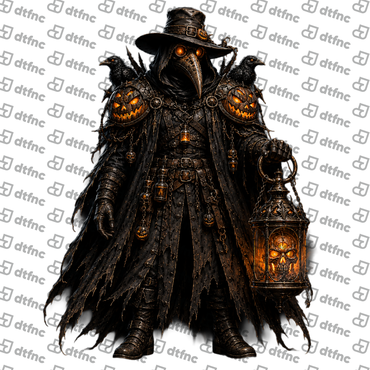 Halloween - Pumpkin Plague Doctor