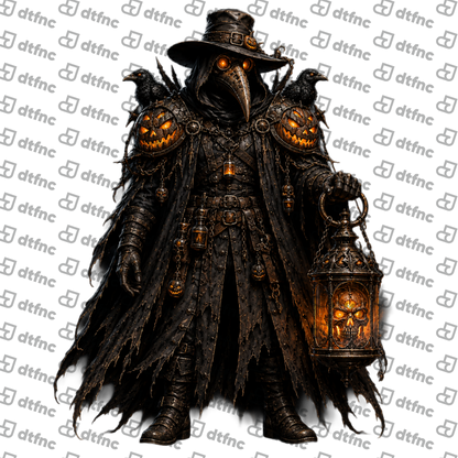 Halloween - Pumpkin Plague Doctor