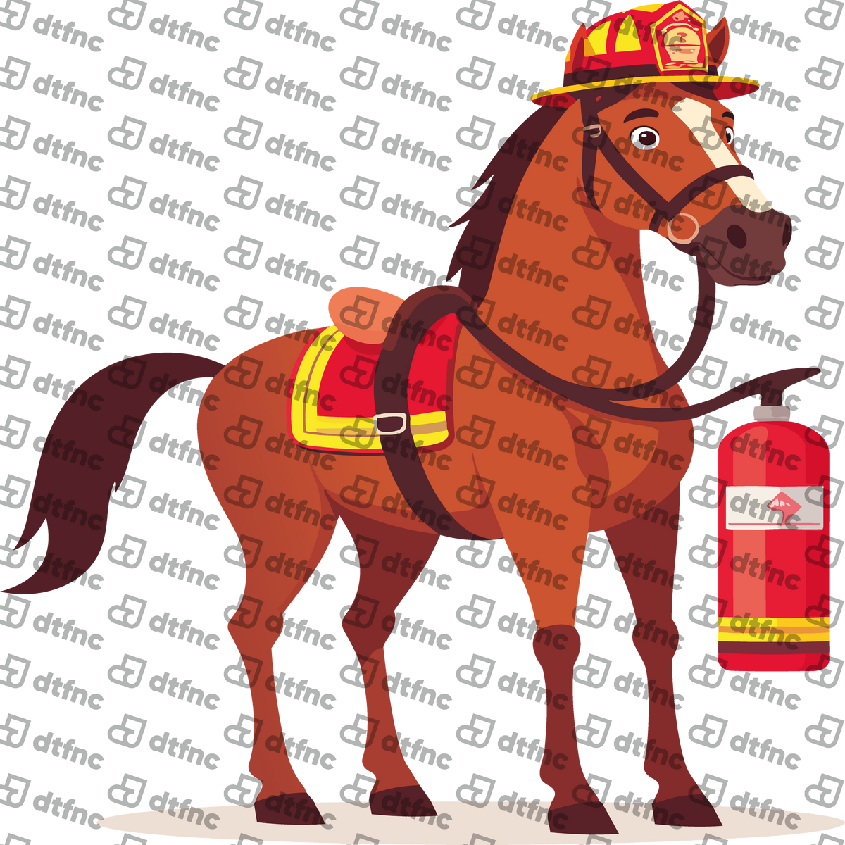 Animals - Brave Firefighter Stallion