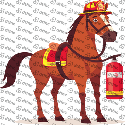 Animals - Brave Firefighter Stallion