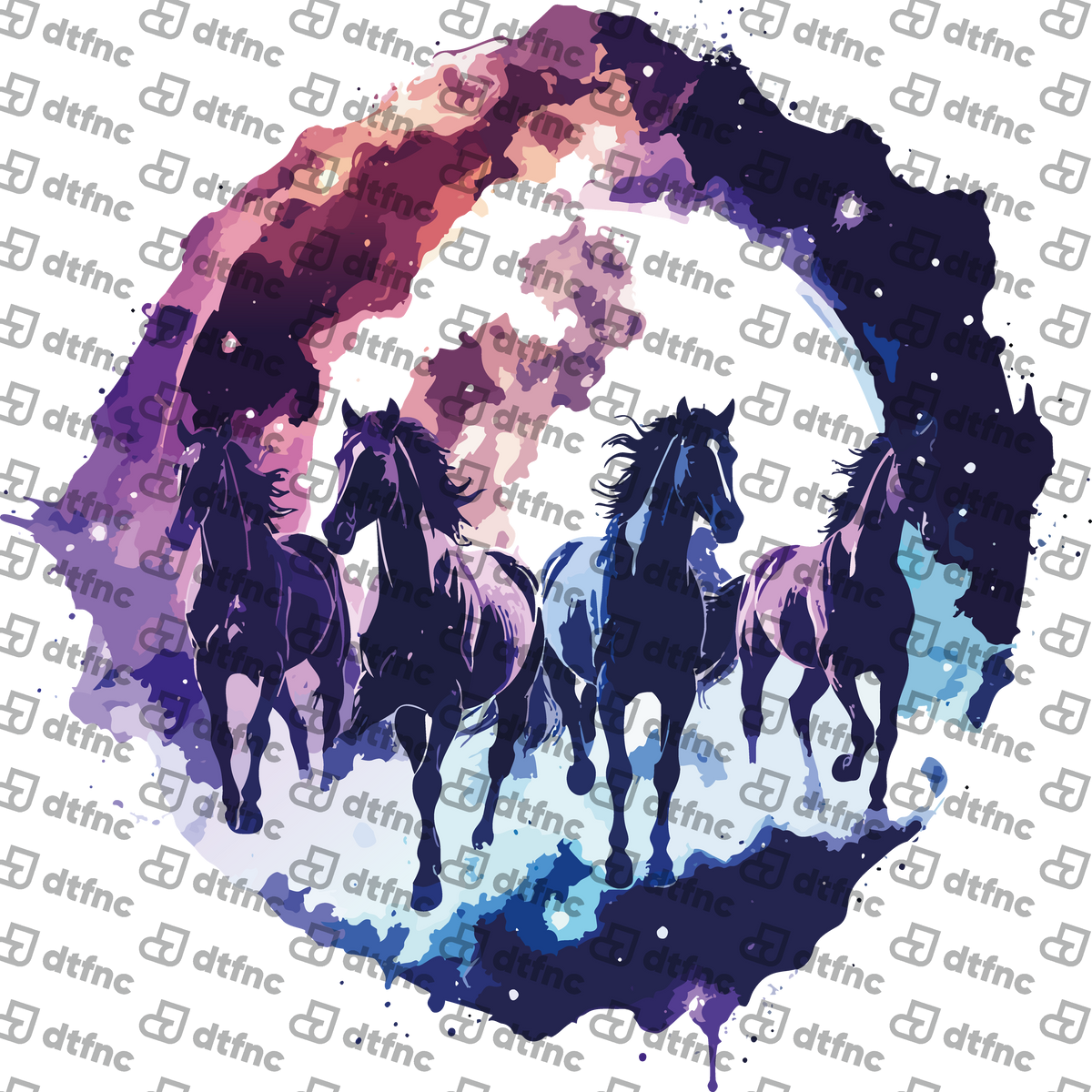 Animals - Cosmic Wild Horse Stampede
