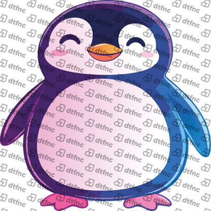 Animals - Kawaii Smiling Penguin
