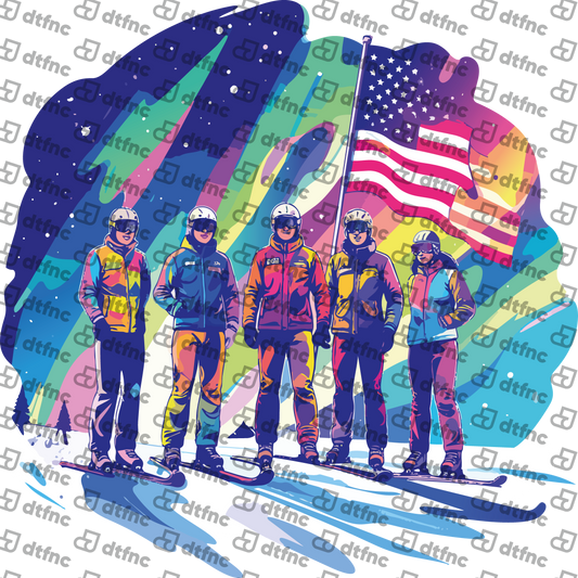 Winter Olympics - Team USA on the Summit