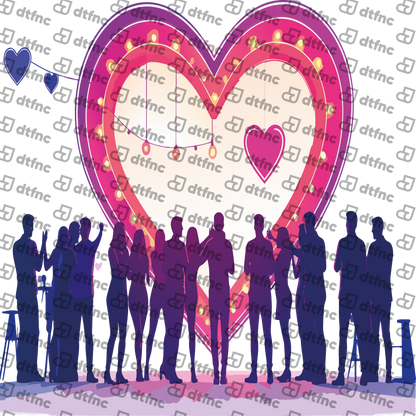 Valentine's Day - Heart Stage Party
