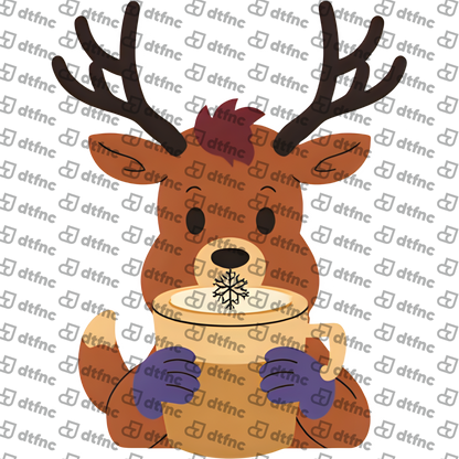 Christmas - Cozy Cocoa Reindeer