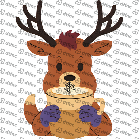 Christmas - Cozy Cocoa Reindeer