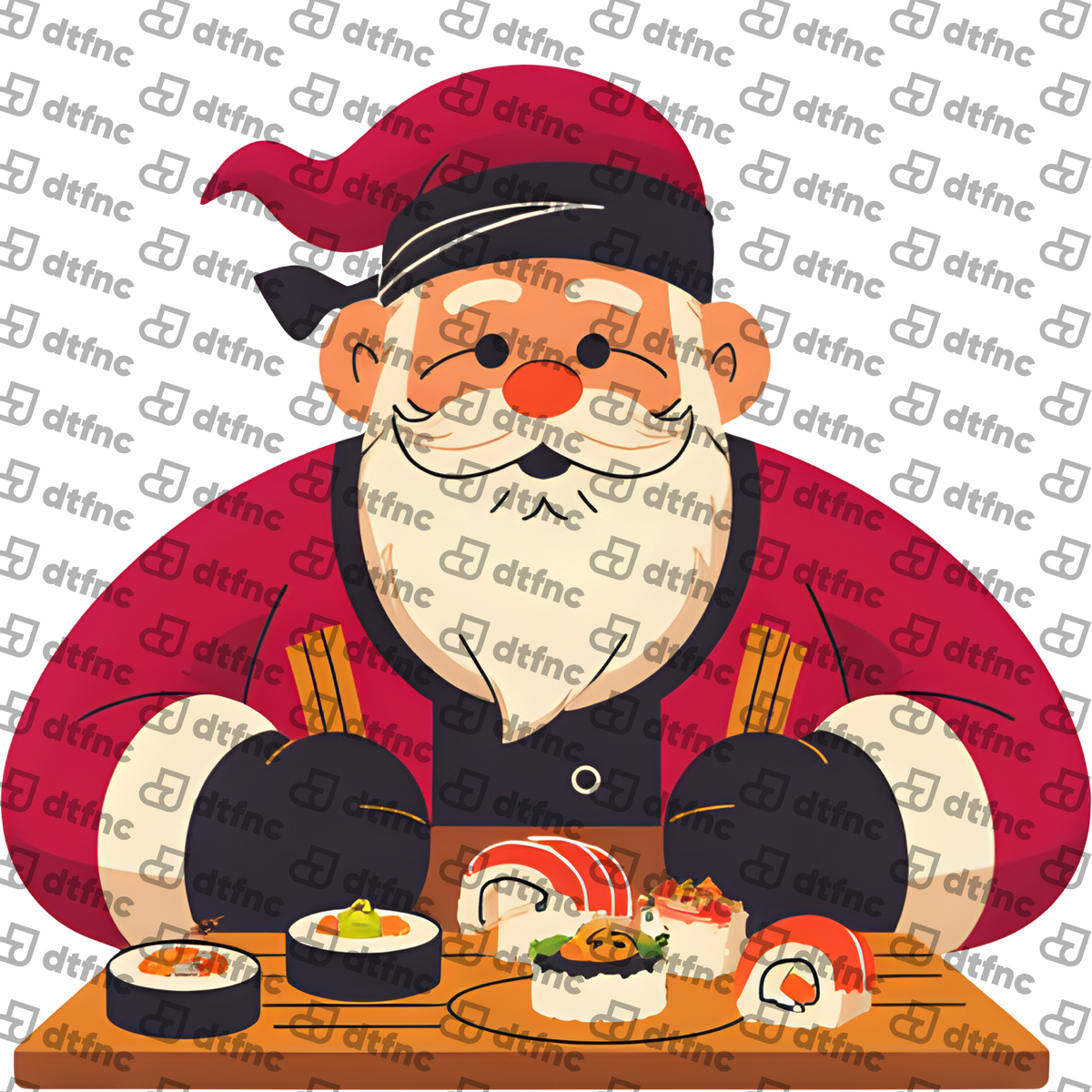 Christmas - Sushi Master Santa