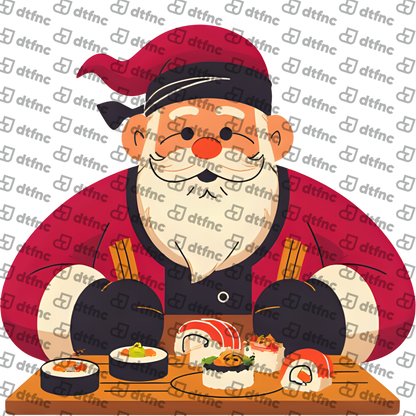 Christmas - Sushi Master Santa