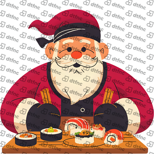 Christmas - Sushi Master Santa