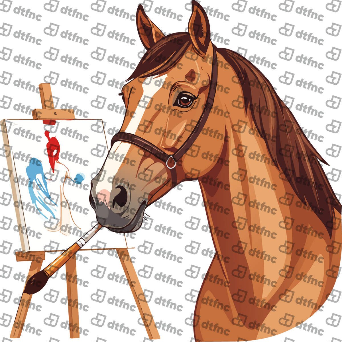 Animals - Artistic Painter Stallion
