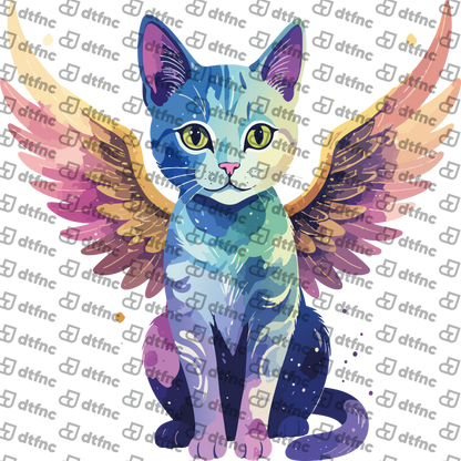 Animals - Celestial Angel Cat