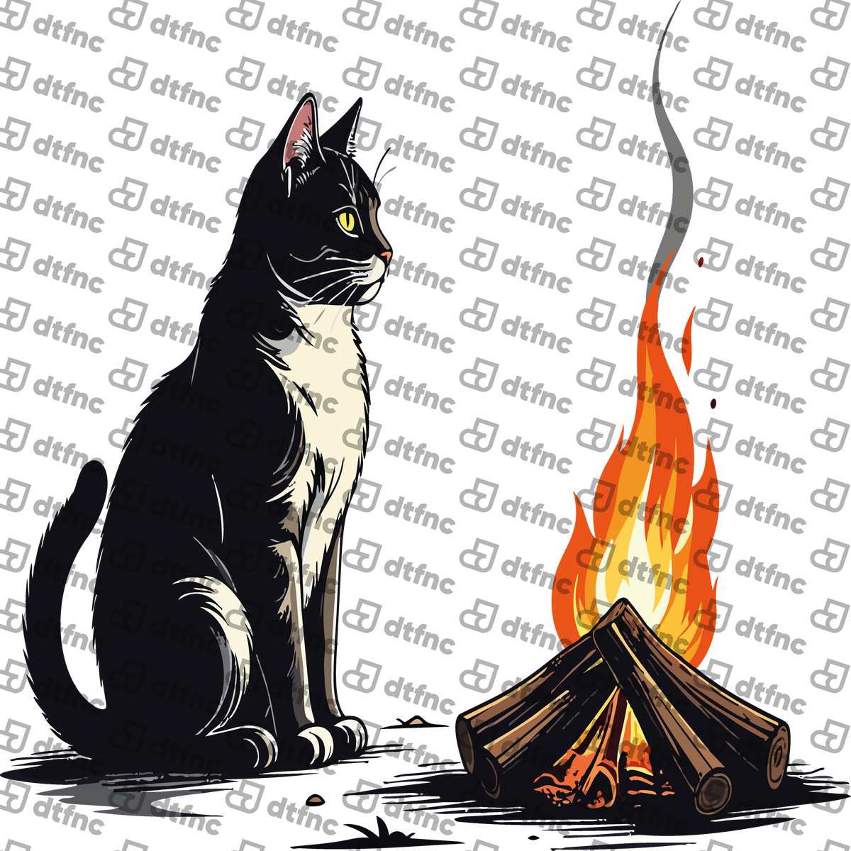 Animals - Campfire Companion Cat