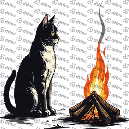 Animals - Campfire Companion Cat