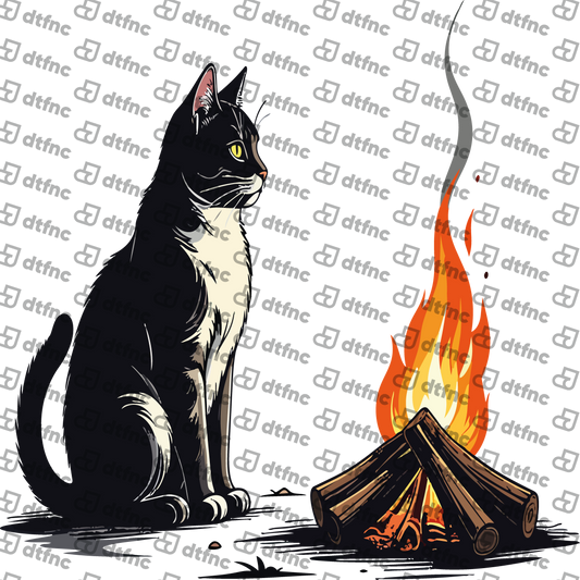 Animals - Campfire Companion Cat