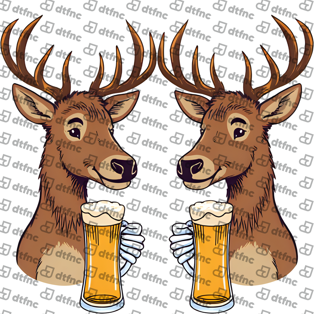 Christmas - Festive Cheers Reindeer Duo
