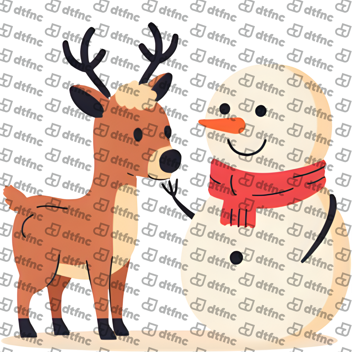 Christmas - Reindeer & Snowman Pals