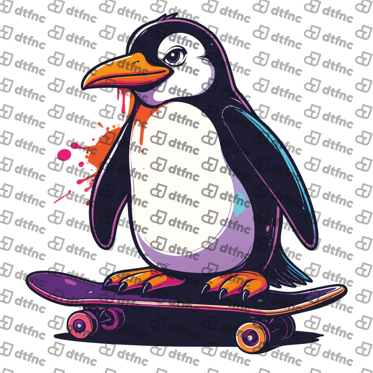 Animals - Cool Skater Penguin