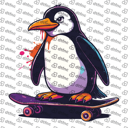 Animals - Cool Skater Penguin