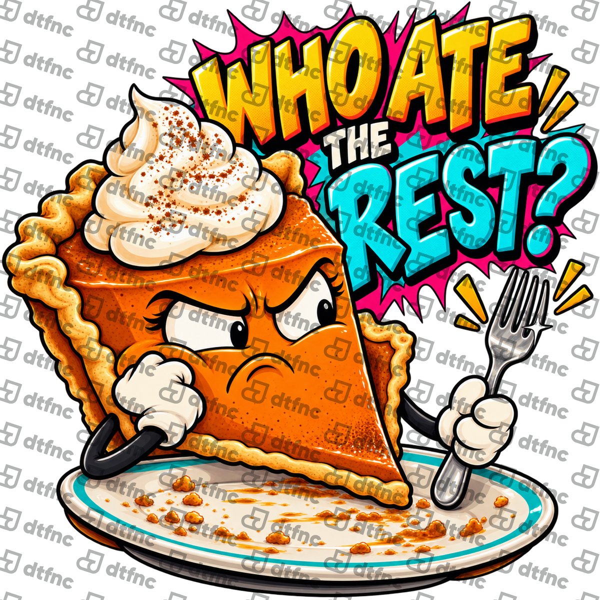 Thanksgiving - Who Ate the Last Slice?