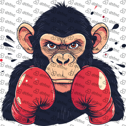Animals - Boxing Chimpanzee
