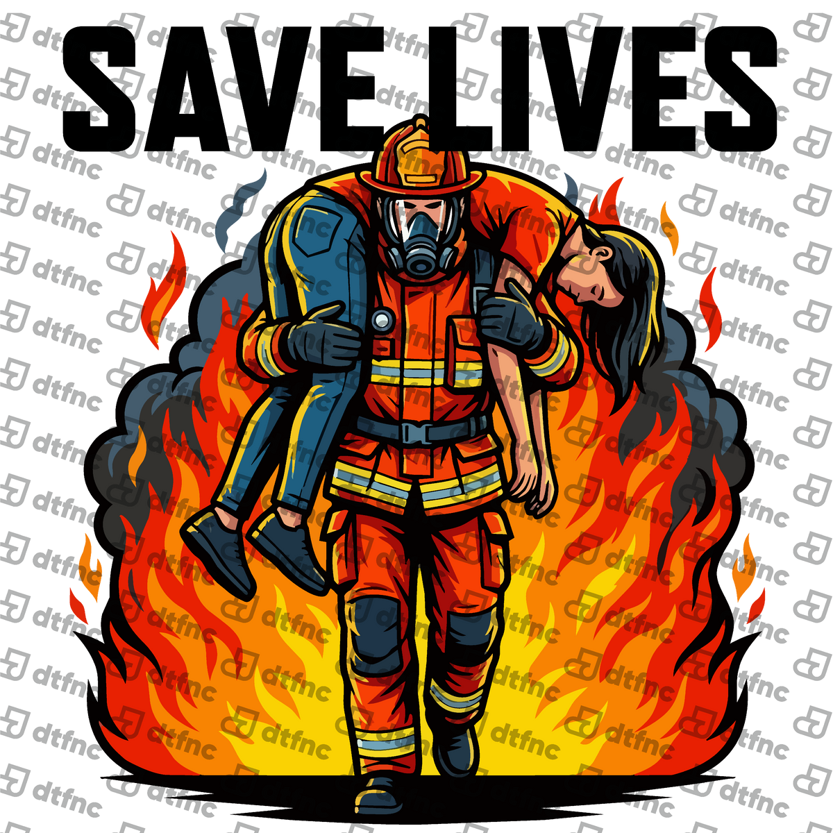 Occupation - Heroic Firefighter Rescue