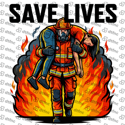 Occupation - Heroic Firefighter Rescue