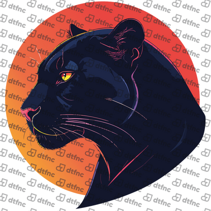 Animals - Neon Panther Sunset