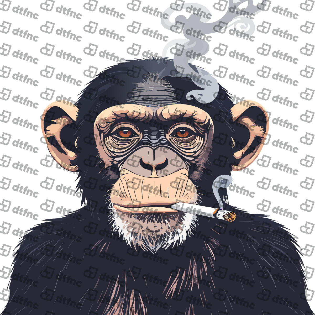 Animals - Smoking Chimpanzee Rebellion