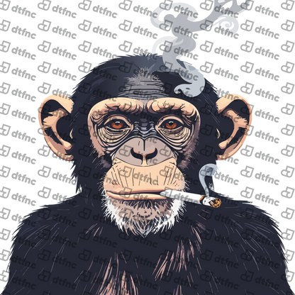 Animals - Smoking Chimpanzee Rebellion