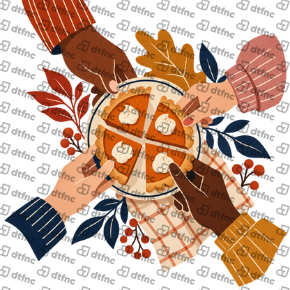 Thanksgiving - Gather Around the Pumpkin Pie