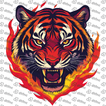 Animals - Roaring Inferno Tiger